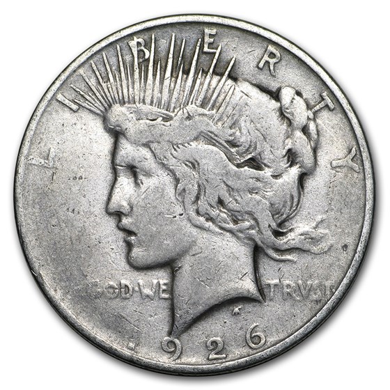 1926-D Peace Dollar VG/VF 1926-D Peace Dollar VG/VF